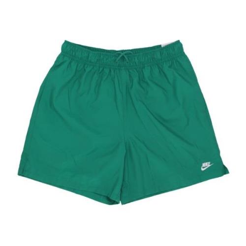 Malachite/Hvid Svømme Shorts med Lommer