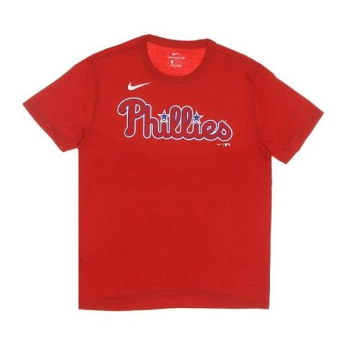 Philadelphia Phillies Baseball Tee Rød