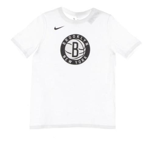 Brooklyn Nets Logo Tee Hvid T-shirt