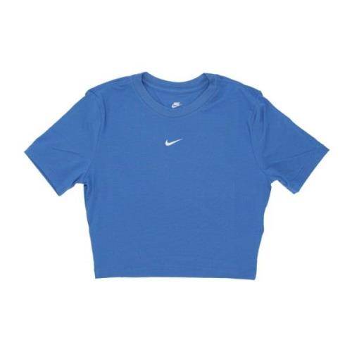 Star Blue Essential Crop Tee