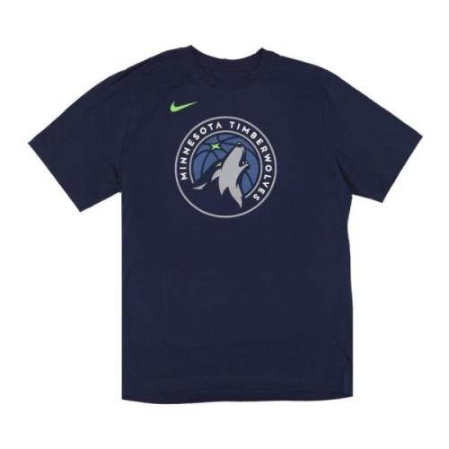 Timberwolves Logo Tee Navy Blue