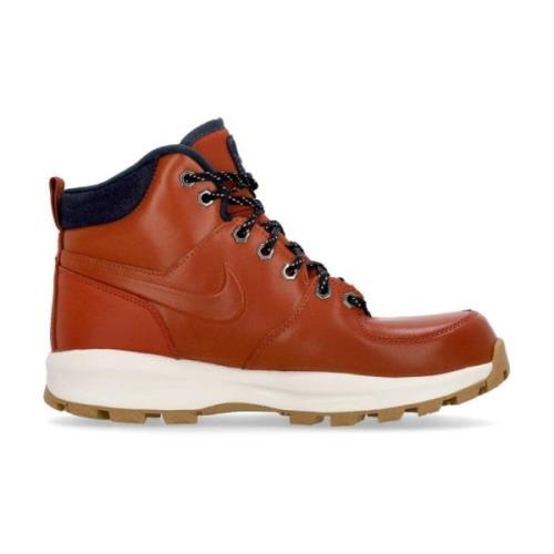 Rugged Læder High Boot Orange