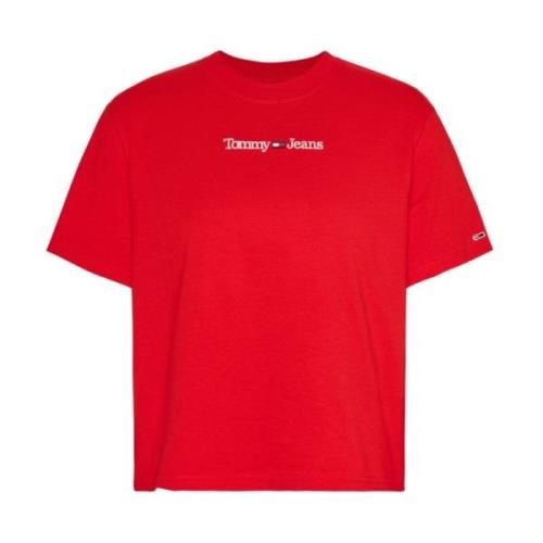 Crimson Crew-neck T-shirt med Logo