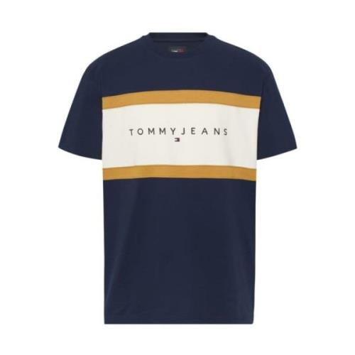 Mørkeblå Bomuld T-shirt