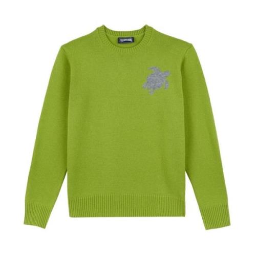 Herre uld og cashmere skildpaddesweater