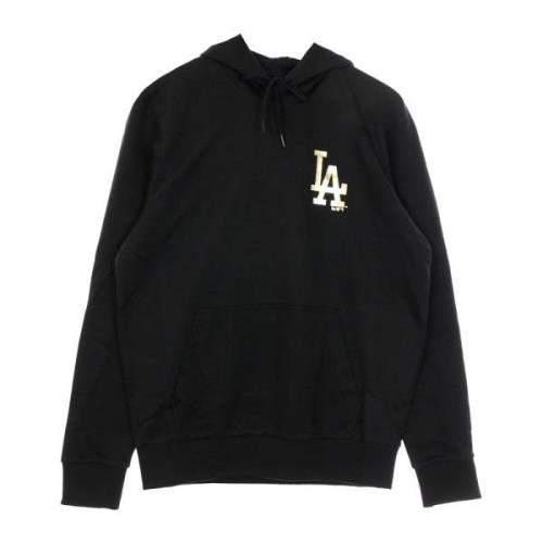 Dodgers Metallic Hoodie Sort