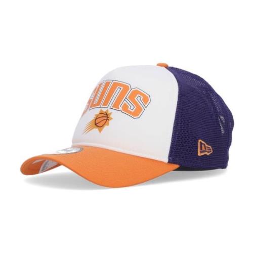 NBA Retro Trucker Kasket Orange Lilla