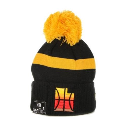 Utah Jazz Pom Pom Beanie Hat