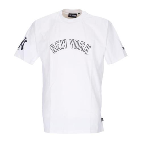 Yankees Wordmark Oversize Tee Hvid