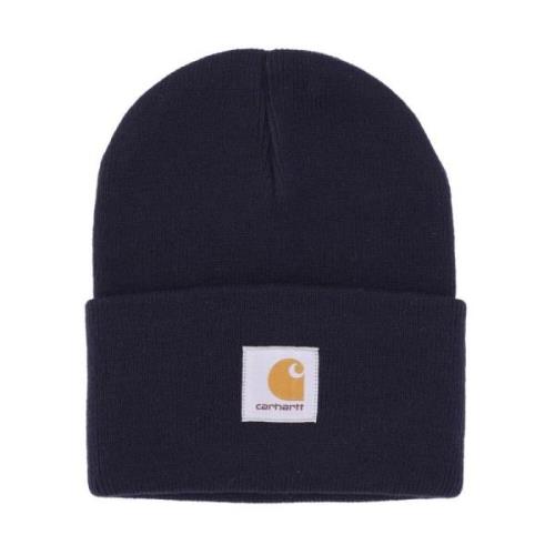 Mørkeblå Akryl Watch Hat Beanie