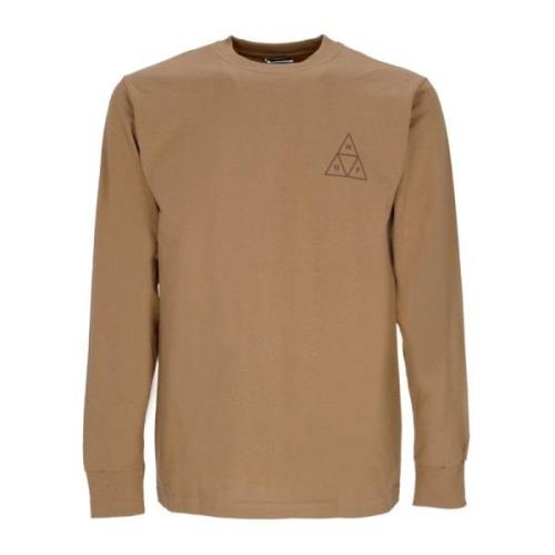 Triangle Langærmet T-shirt Kamel