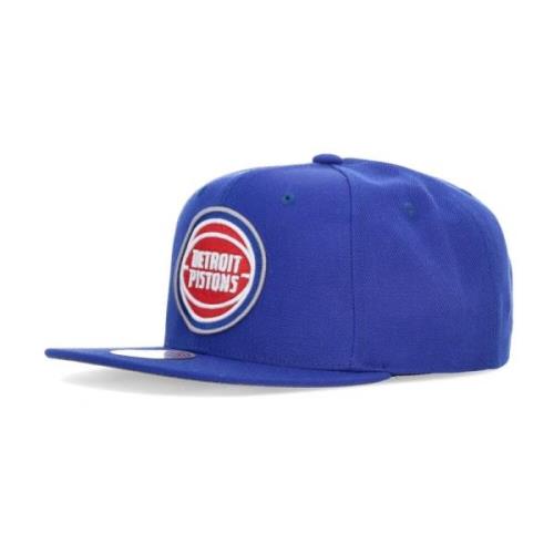 Detroit Pistons Snapback Kasket Blå