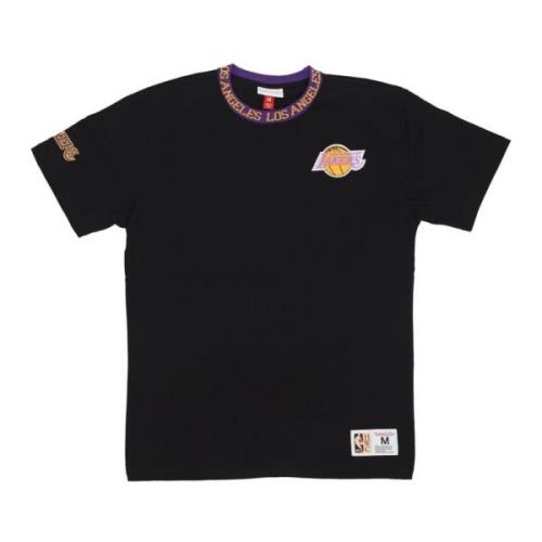 NBA Jacquard Ringer Vintage Logo Tee