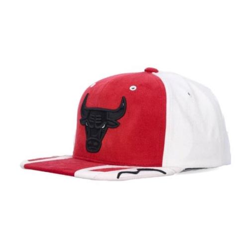 Chicago Bulls Snapback Kasket Hvid/Rød