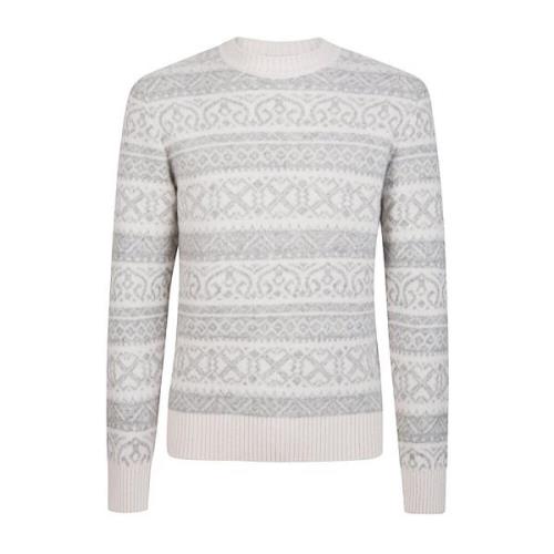 Kashmir Silke Jacquard Sweater