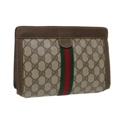 Pre-owned Canvas gucci-tasker