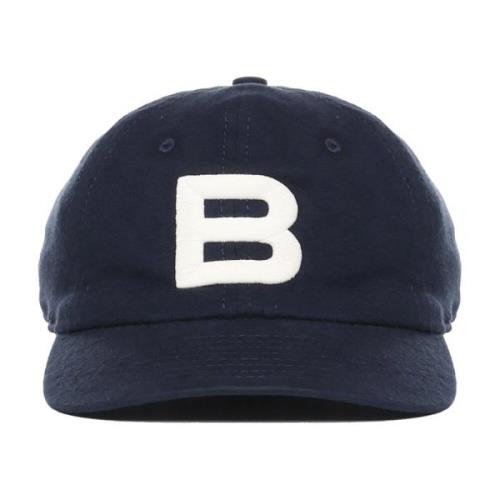 Sort Baseballkasket Logo Front Italien