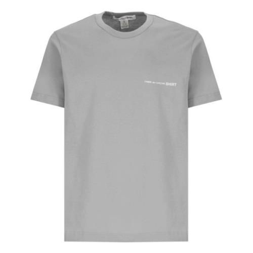 Grå T-shirts og Polos med Logo