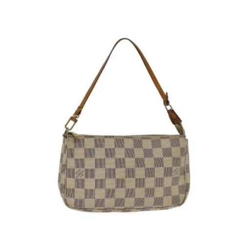 Pre-owned Canvas louis-vuitton-tasker