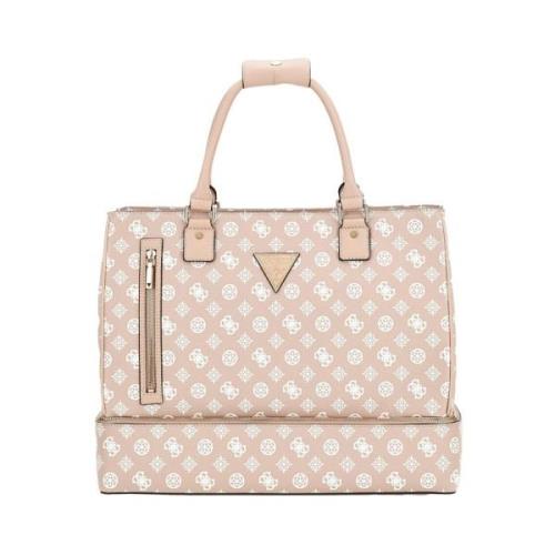 Rosa Shopper Taske Stilfuld Trendy