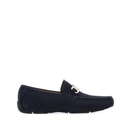 Midnight Blue Ruskind Slip-On Sko