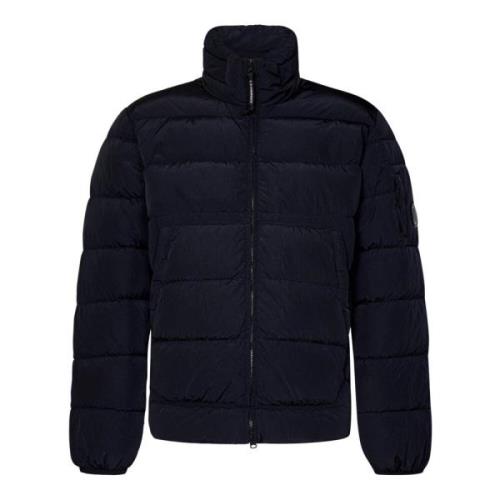 Navy Dunforet Jakke med Linse