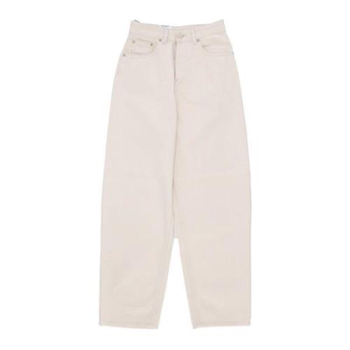 Walker Twill Wide Leg Jeans