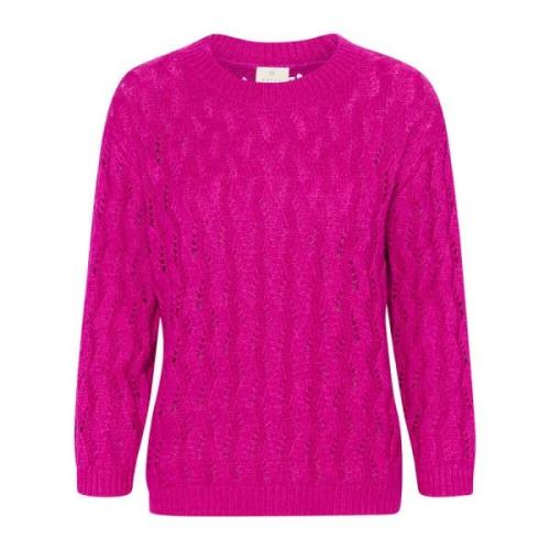 Festival Fuchsia Strik Pullover Sweater