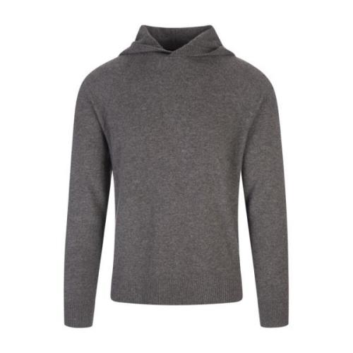 Blød Uld Cashmere Blend Hættetrøje