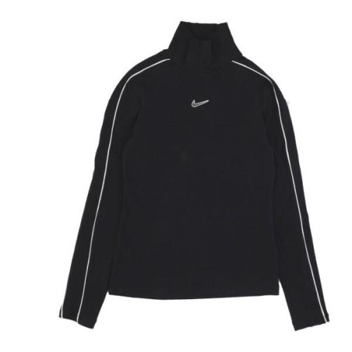 Sporty High-Neck Long Sleeve T-Shirt