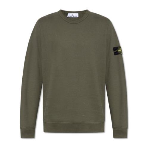 Sweatshirt med logo