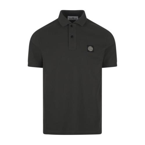 Grå Polo Shirt Slim Fit