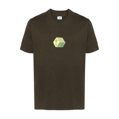 Kortærmet Grafisk Print T-Shirt