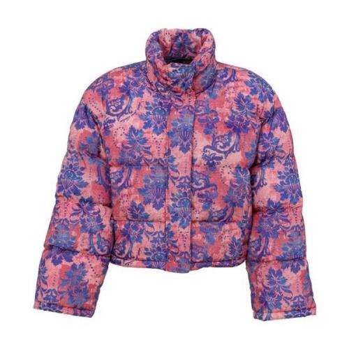 Multicolor Polyester Jacket & Coat