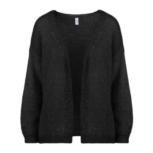 Hyggelig Mohair Blandet Vinter Cardigan