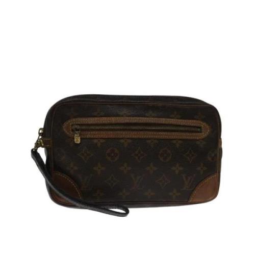 Pre-owned Coated canvas louis-vuitton-tasker