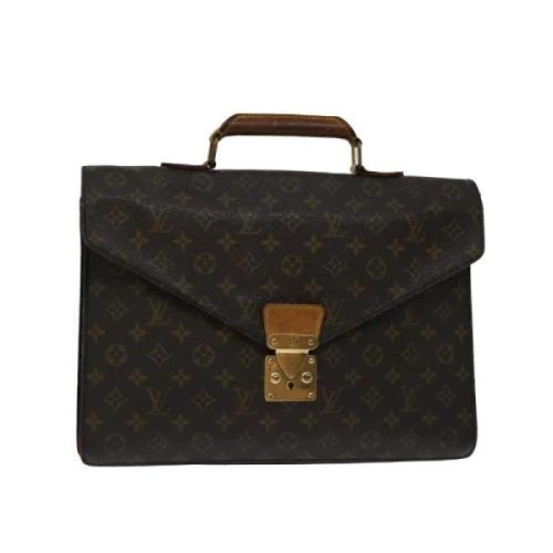 Pre-owned Canvas louis-vuitton-tasker