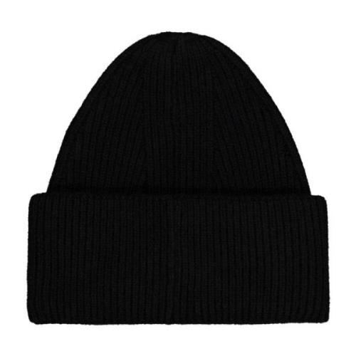 Kashmir Ribstrikket Beanie Hat