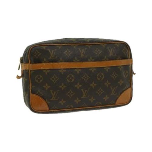 Pre-owned Canvas louis-vuitton-tasker