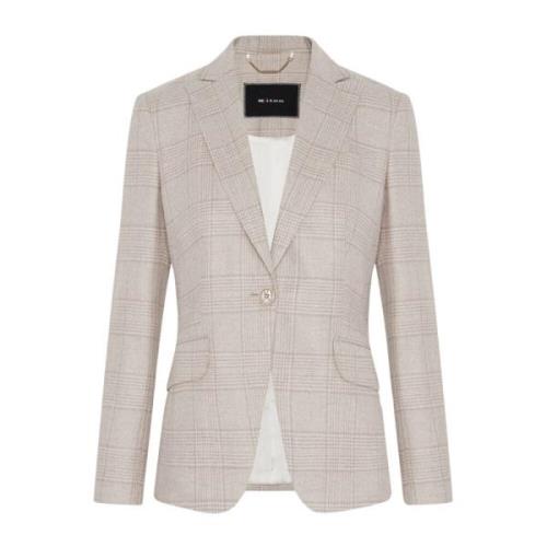 Uld Glen Plaid Blazer Jakke