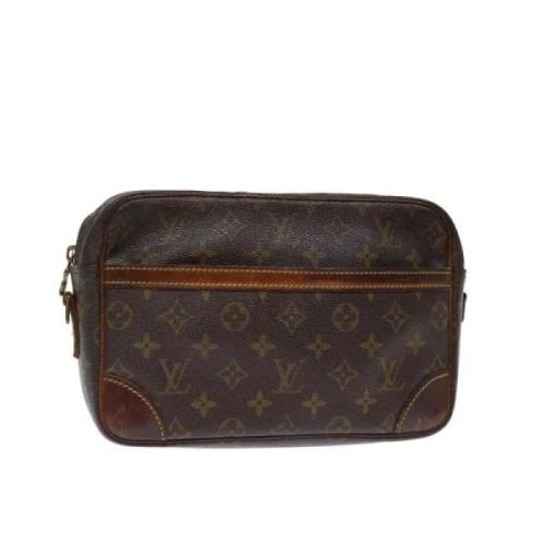 Pre-owned Canvas louis-vuitton-tasker