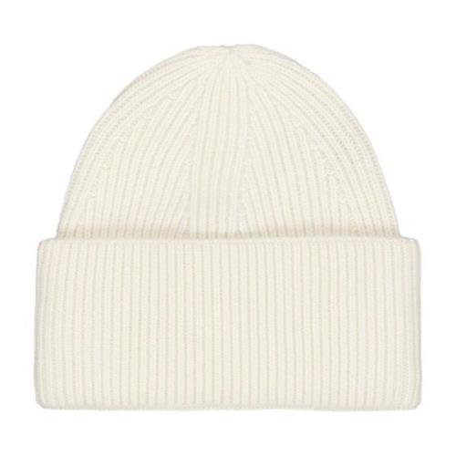 Kashmir Ribstrikket Beanie Hat