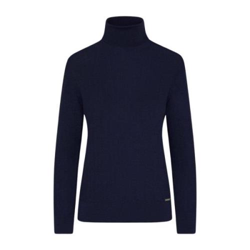 Kashmir Silke Polo Hals Pullover