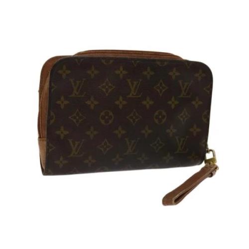 Pre-owned Coated canvas louis-vuitton-tasker