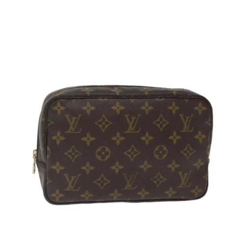 Pre-owned Coated canvas louis-vuitton-tasker