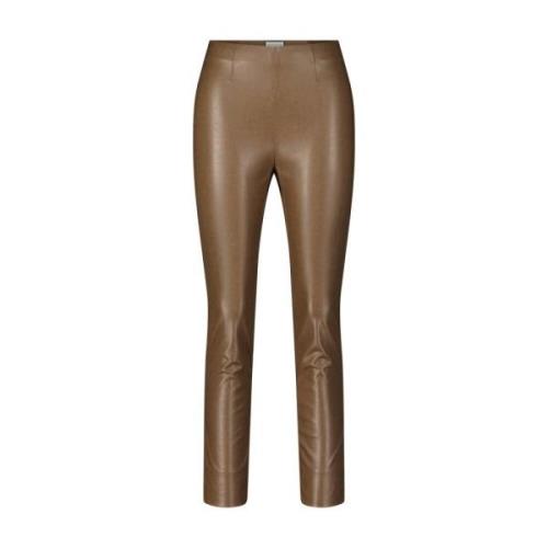 Faux Leather Pull-On Pants Sabrina