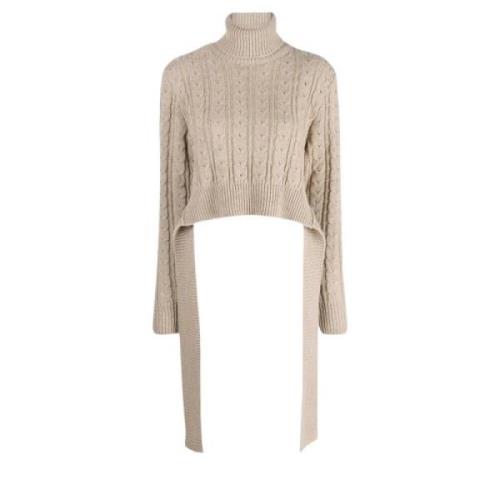 Chunky Strik Beige Sweater