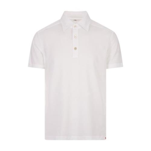 Hvid Polo Shirt Kort Ærme