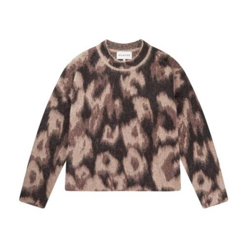 Brun All-Over Print Sweater