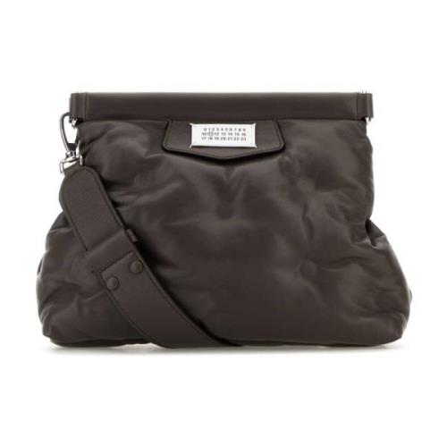 Nappa læder crossbody taske